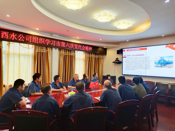 作者:田晋秋,酉水公司组织学习市第六次党代会精神_副本.jpg